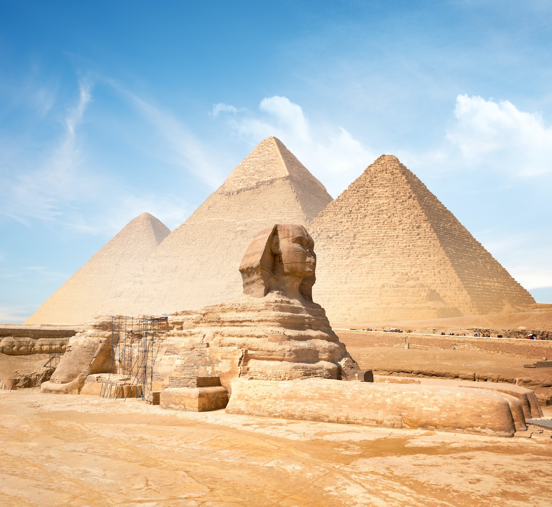  Lær pyramiderne i Giza at kende